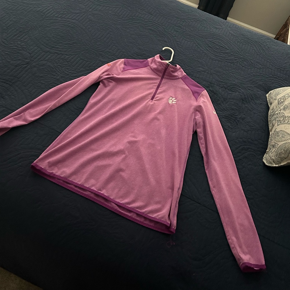 Nike Purple Dri-FIT Quarter-Zip Pullover